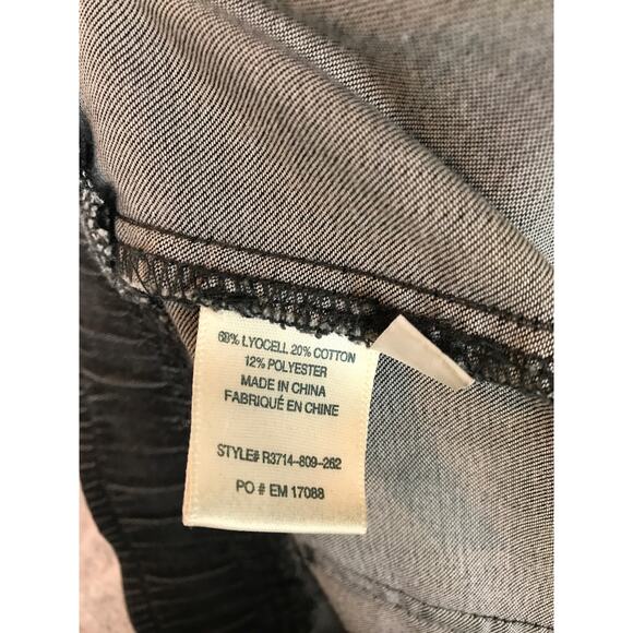 Bella Dahl Cargo Track Jogger Pants Black with Drawstring Womens Lyocell Capsule - Picture 11 of 13